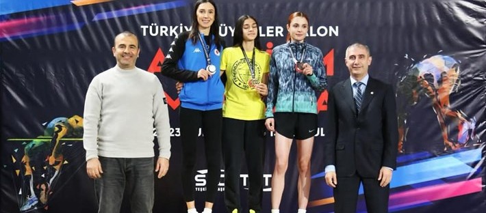 Büyükler Atletizm Salon Şampiyonasında Türkiye 3.sü Oldu