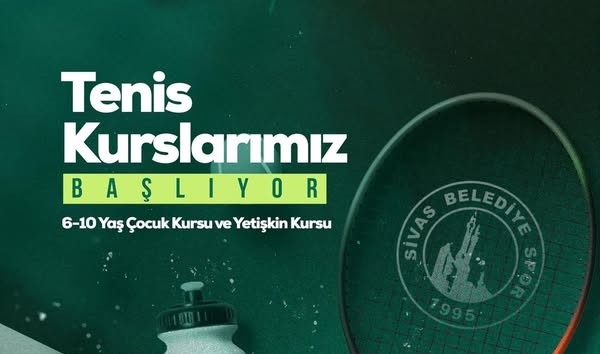Tenis Kurslarımız Başlıyor