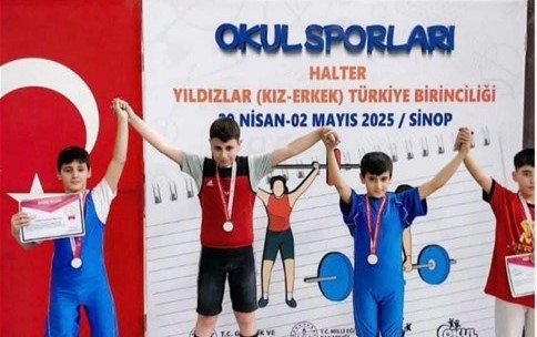 Haltercilerimiz Türkiye Şampiyonası’ndan Madalyalarla Döndü!