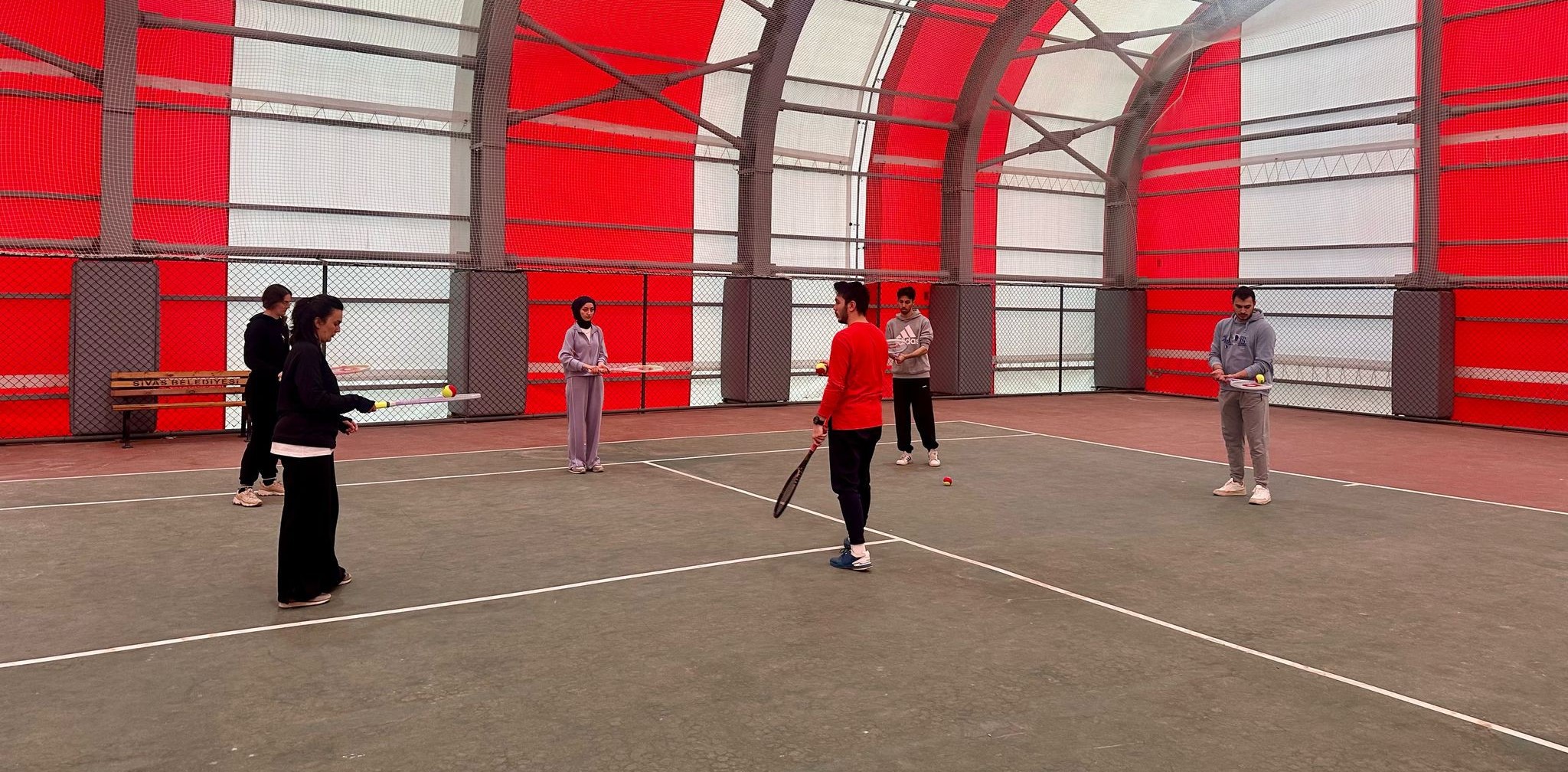 Sivas Belediyespor Tenis Kursları Başladı.