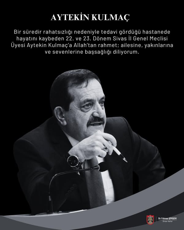 Aytekin Kulmaç Vefat Etti