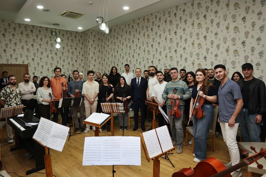 Sivas’ta Kent Orkestrası çalışmalarına devam ediyor