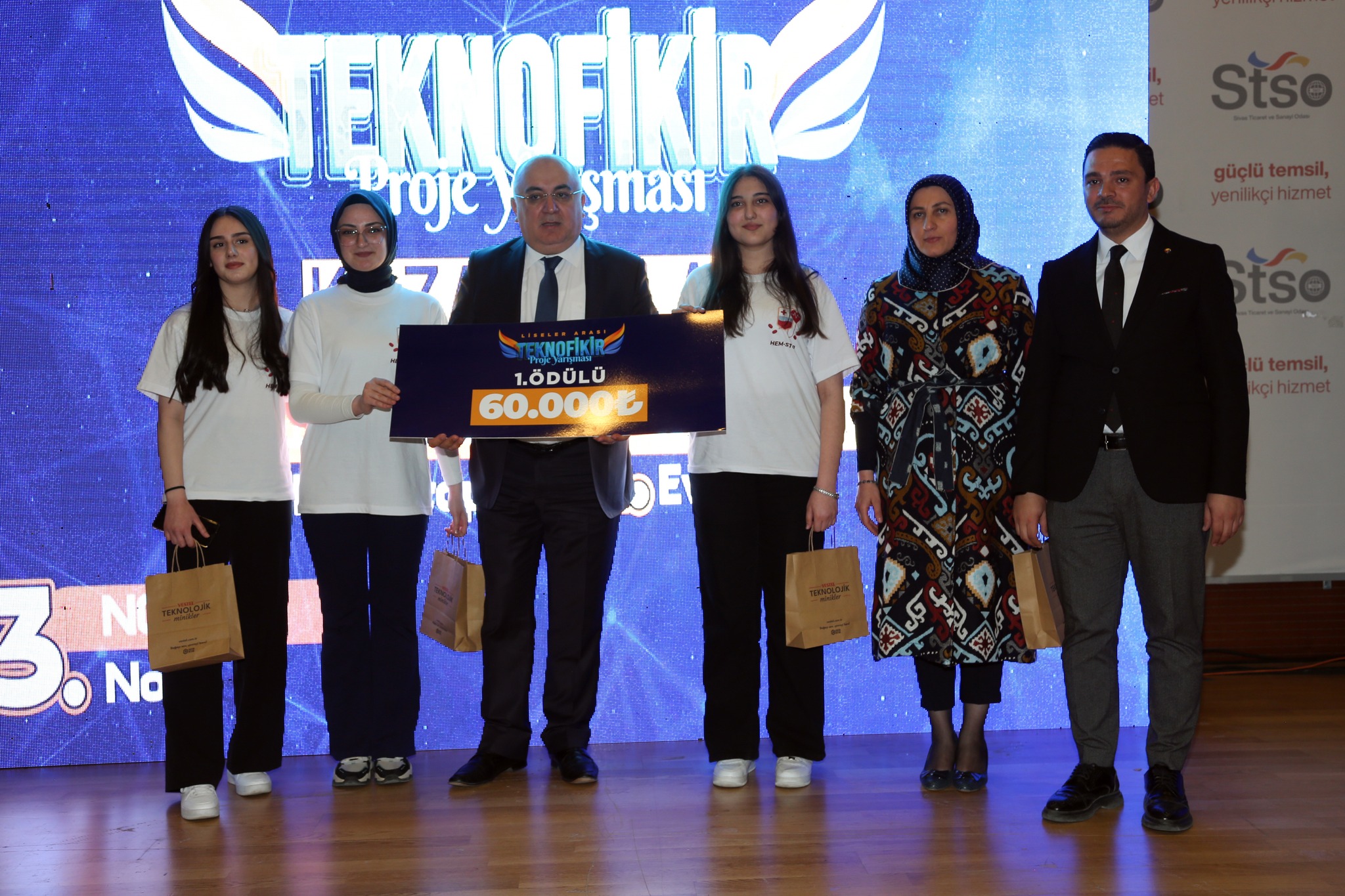 Sivas’ta TEKNOFİKİR Proje Yarışması Sonuçları Açıklandı