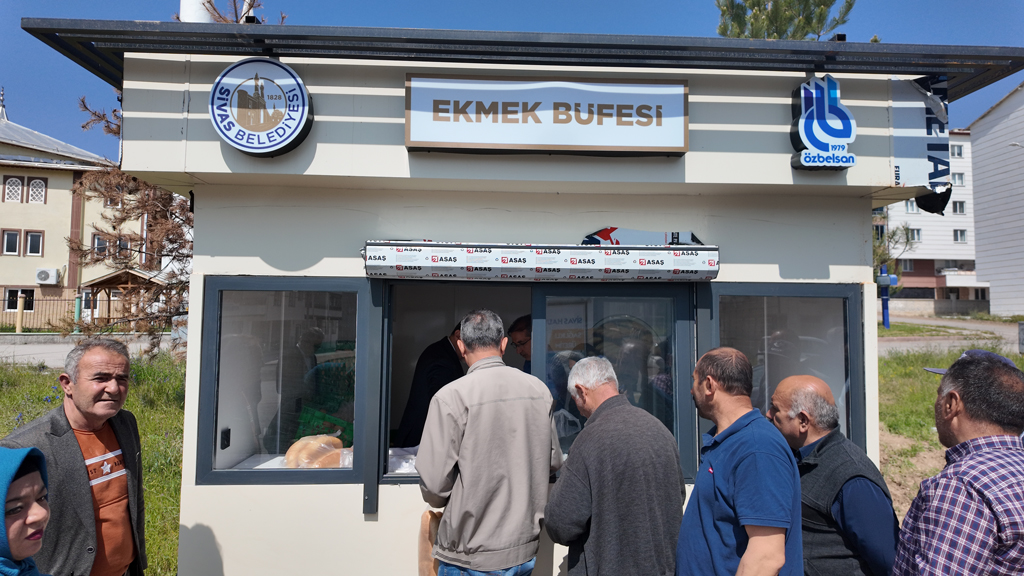 Sivas’ta Özbelsan Ekmeğine Yoğun İlgi
