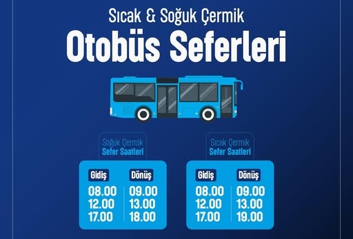 Sivas Sıcak ve Soğuk Çermik Otobüs Saatleri