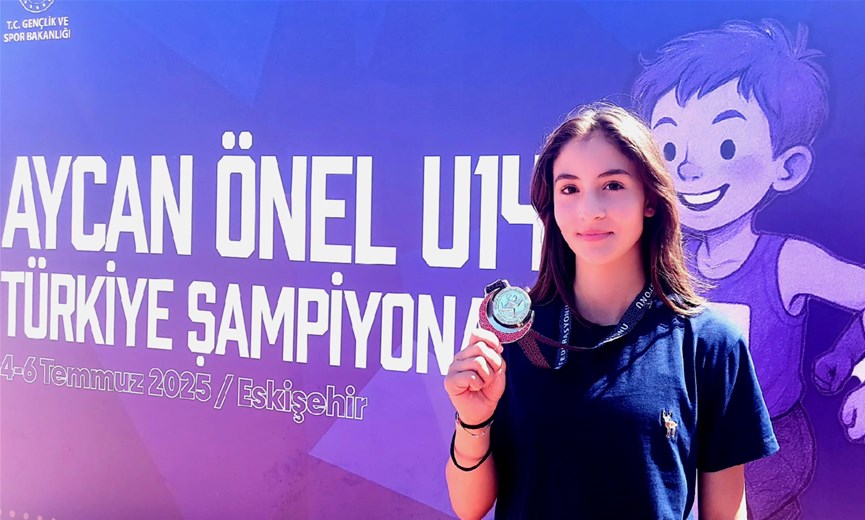 Sivas’a Atletizm Türkiye Şampiyonasında Altın Madalya