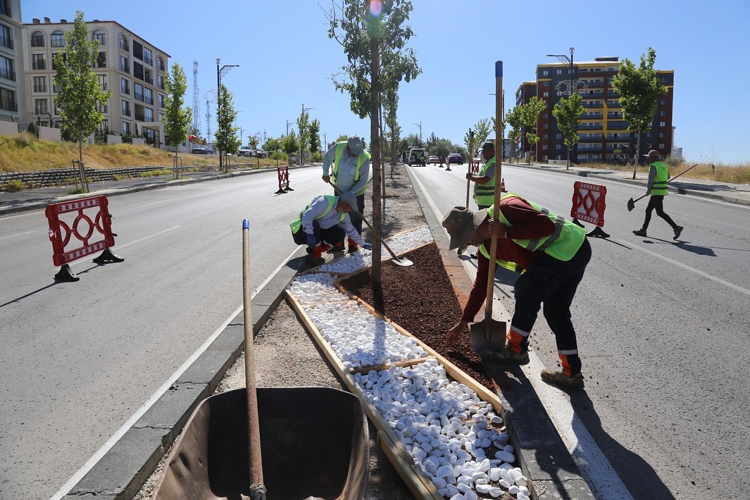 Daha Yeşil Bir Sivas İçin Park Ve Bahçe Ekipleri Tüm Hızı İle Çalışıyor