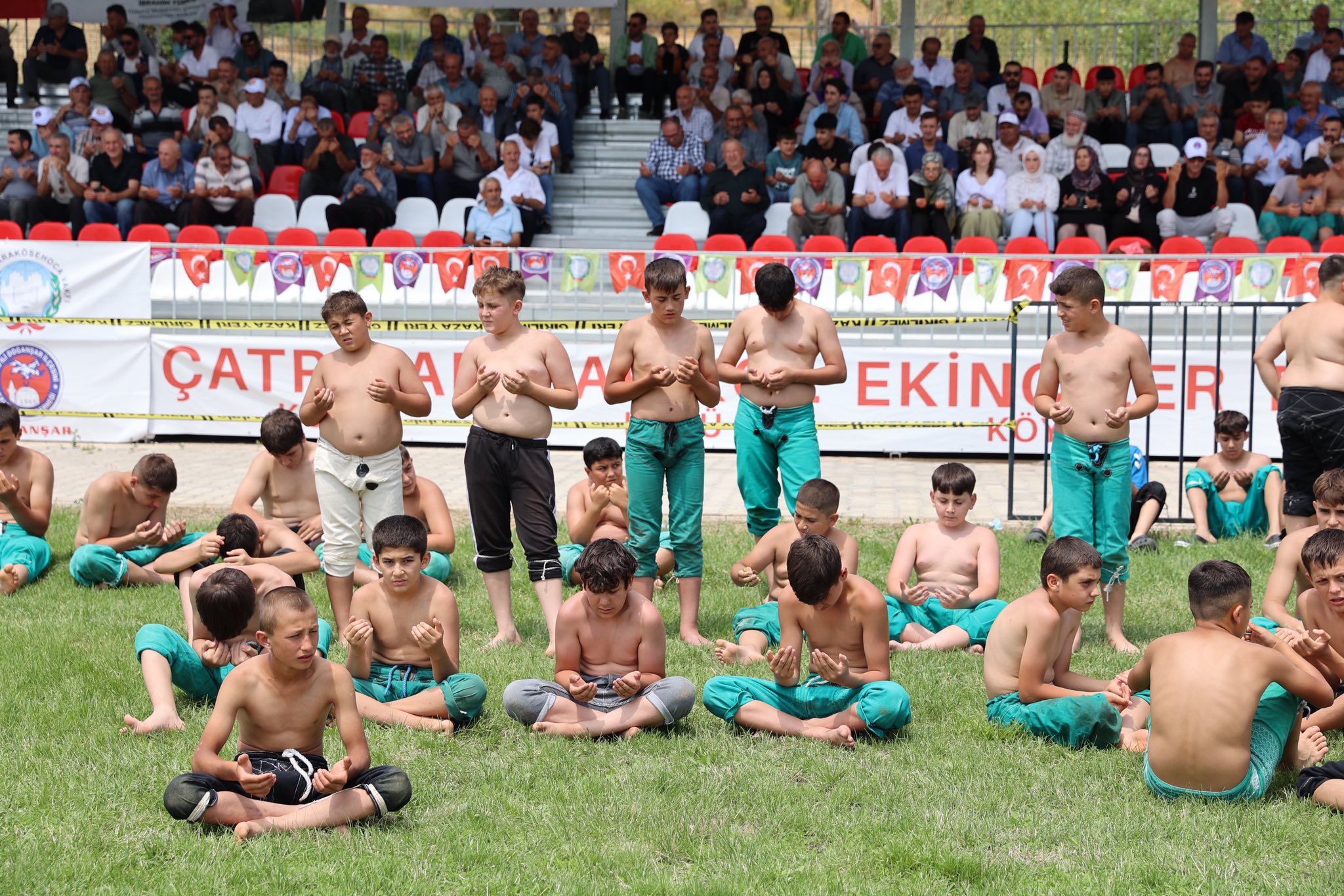Geleneksel 56. Doğanşar Ahmet Ayık Karakucak Güreşleri, Doğanşar İlçesinde Gerçekleştirildi