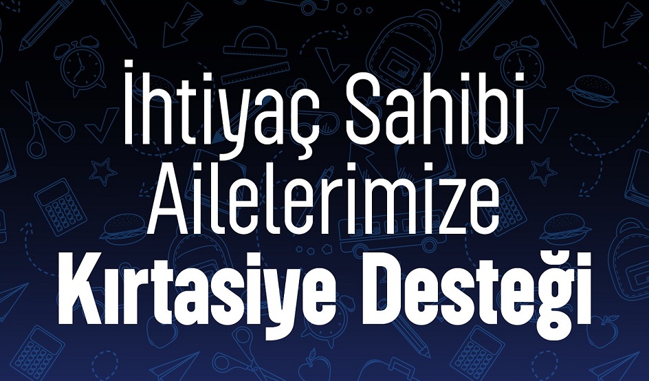 Sivas Belediyesinden İhtiyac Sahiplerine Kırtasiye Desteği
