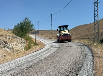Sivas Kangal İlçemize Bağlı Dayılı – Dağönü Yol Yapımı Tamamlandı