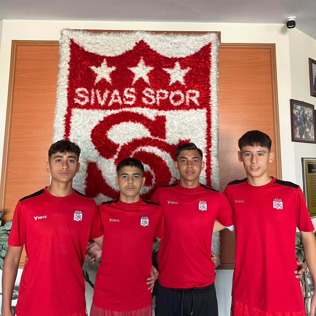 Sivasspor Alt Yapısı U15 den 4 Futbolcu Milli Takıma Davet Edildi