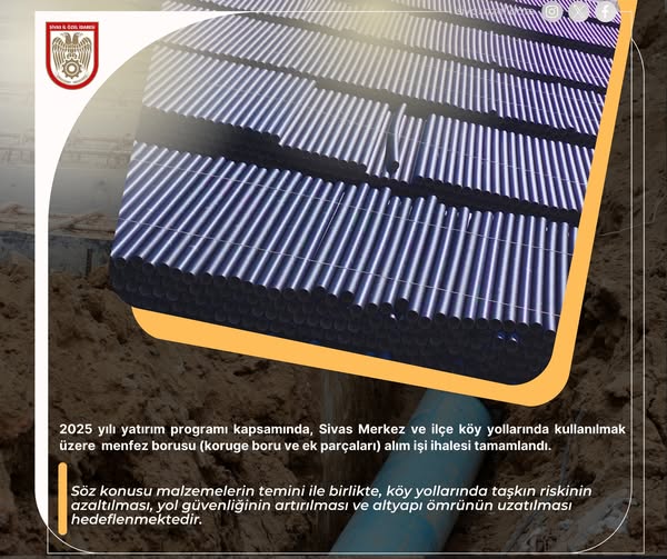 Sivas’ta 2025 Yılı Yatırım Programı Kapsamında