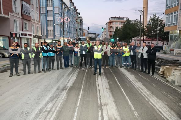 Sivas 4 Eylül Caddesinde Çalışmalar Sona Yaklaştı