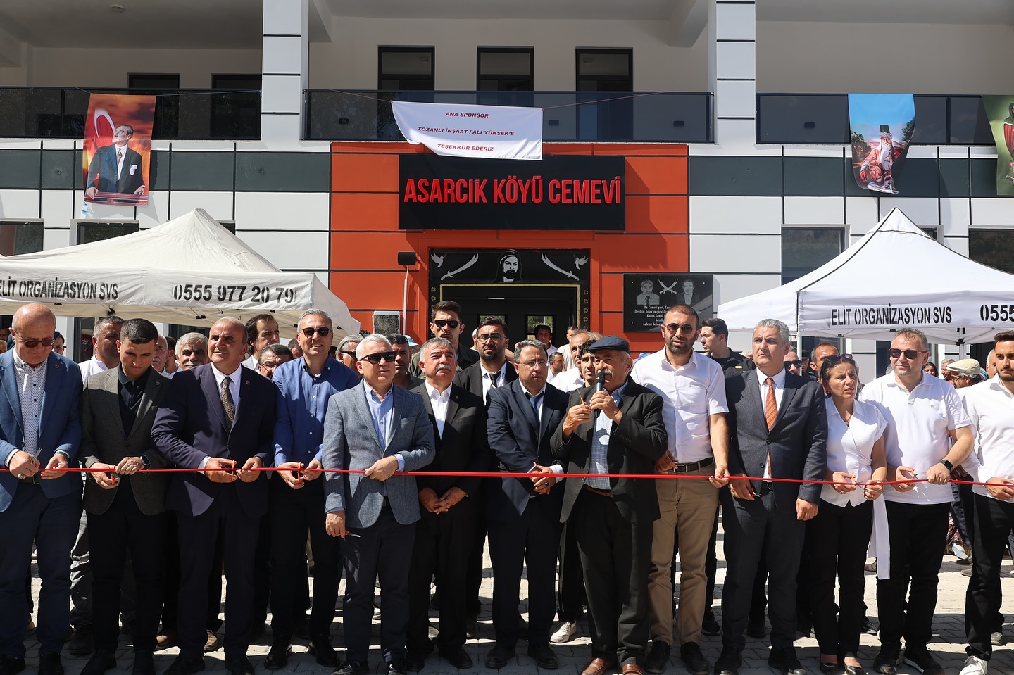 Sivas Asarcık Köyü’nde yapımı tamamlanan Cemevi Açılışı Yapıldı