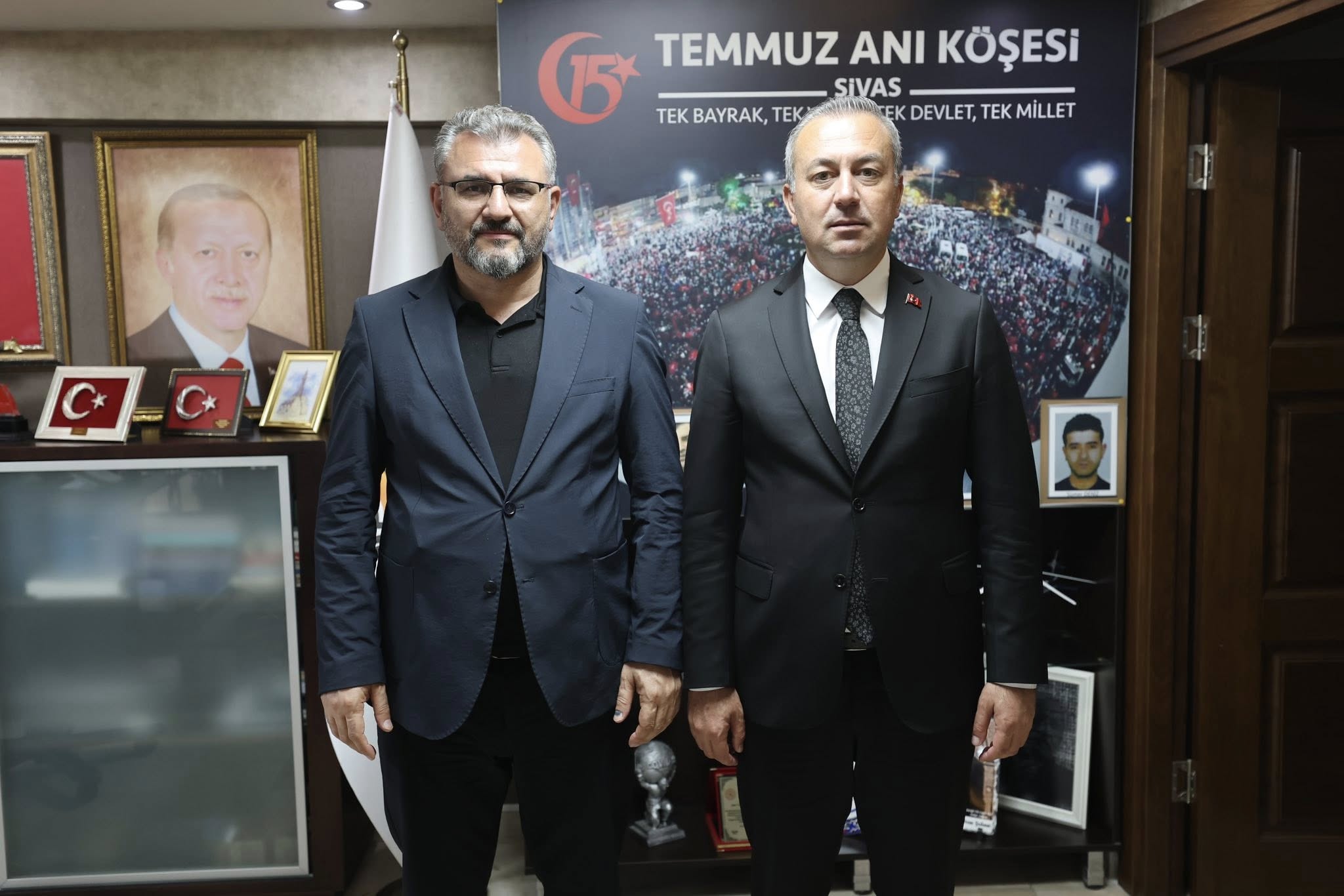 Sivas Belediye Başkanı Uzun’dan Siyasi Parti İl Başkanlıklarına 4 Eylül Ziyareti..
