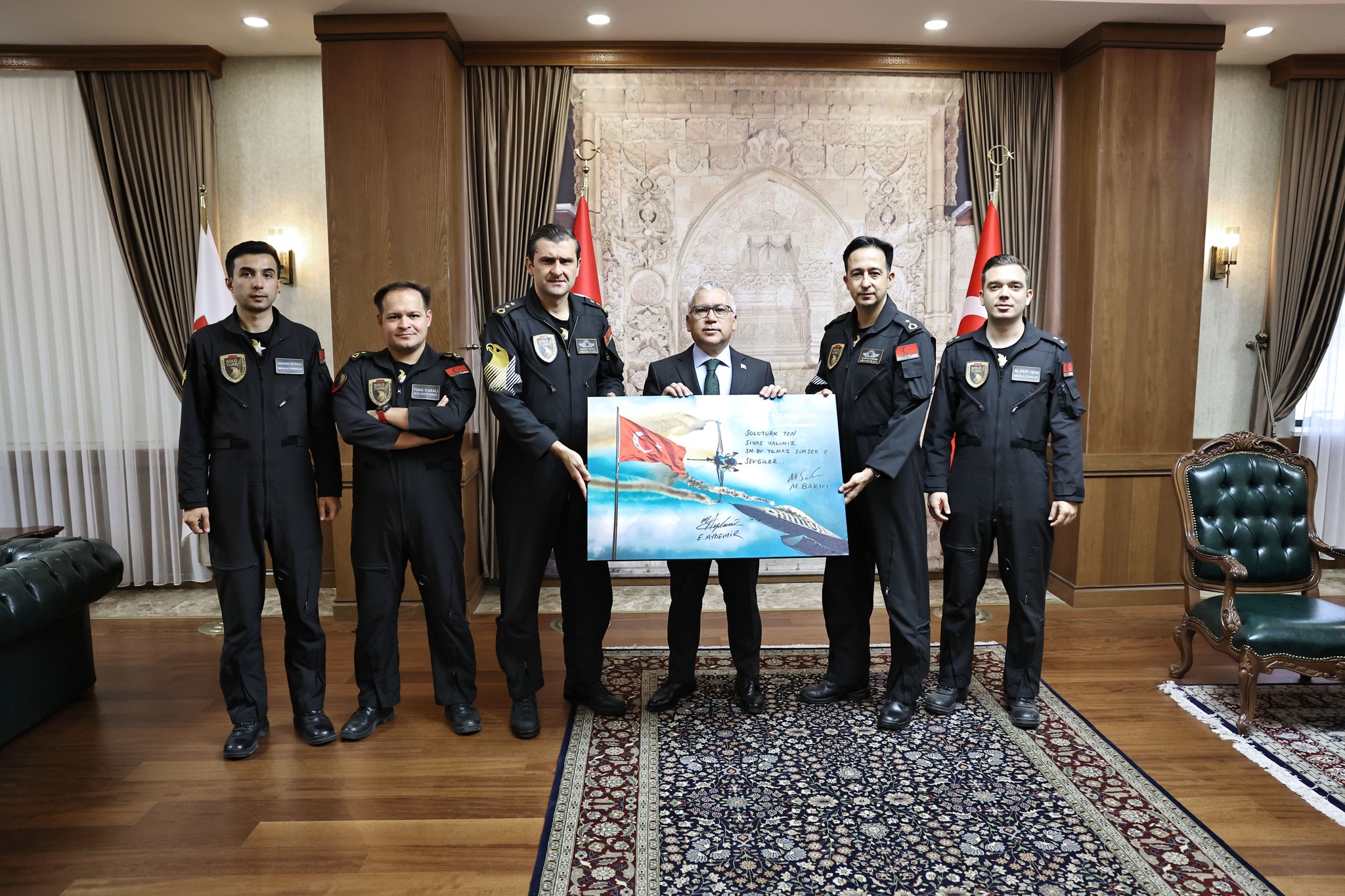 Solotürk Ekibi Sivas’ta