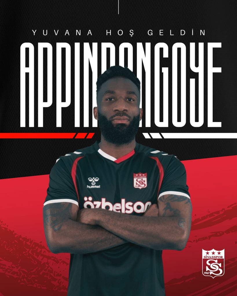 Yuvana Hoş Geldin Aaron Appindango Yeniden Sivasspor’da