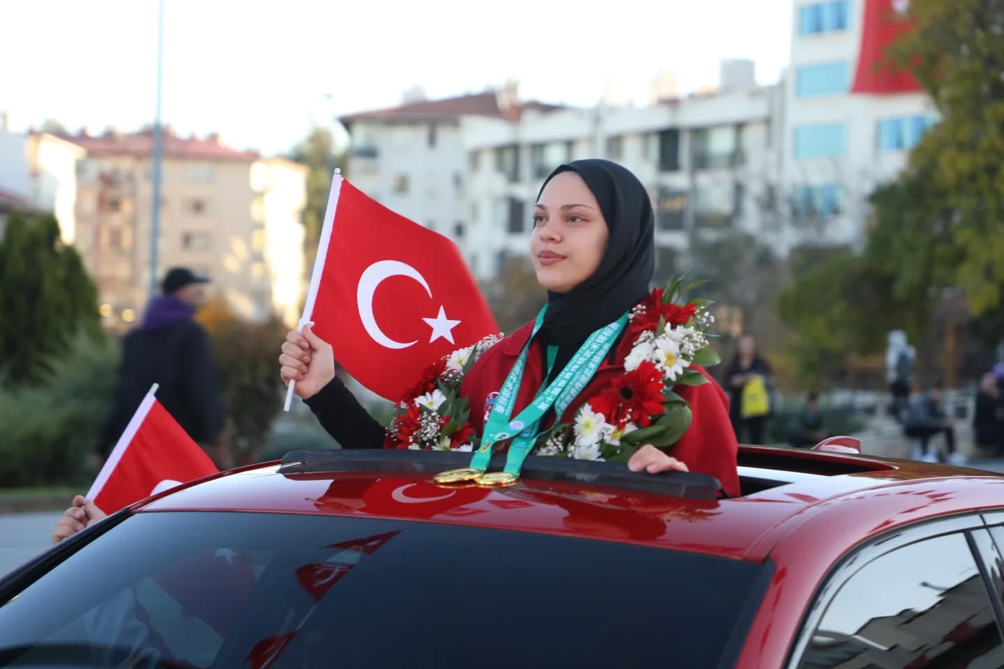 Afra Kılınç, memleketi Sivas’ta