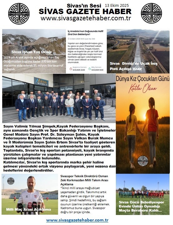 Sivas Gazete Haber