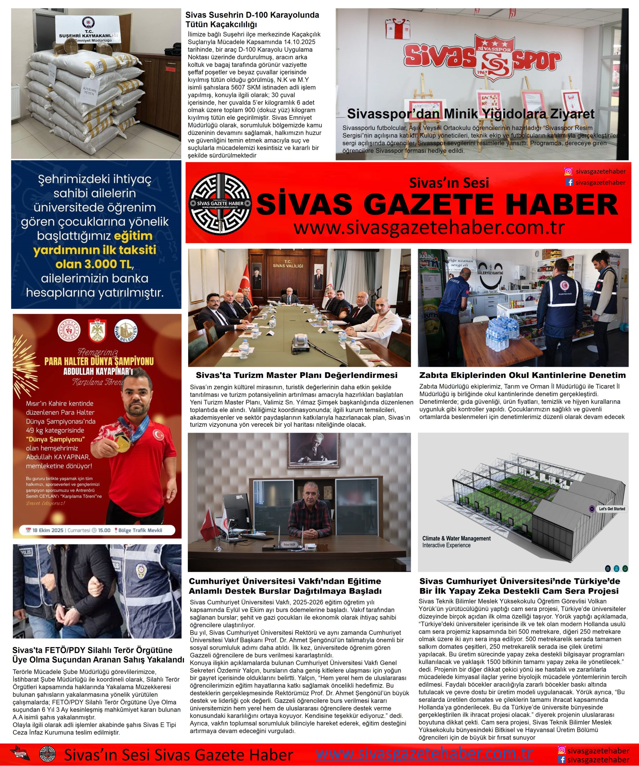Sivas Gazete Haber