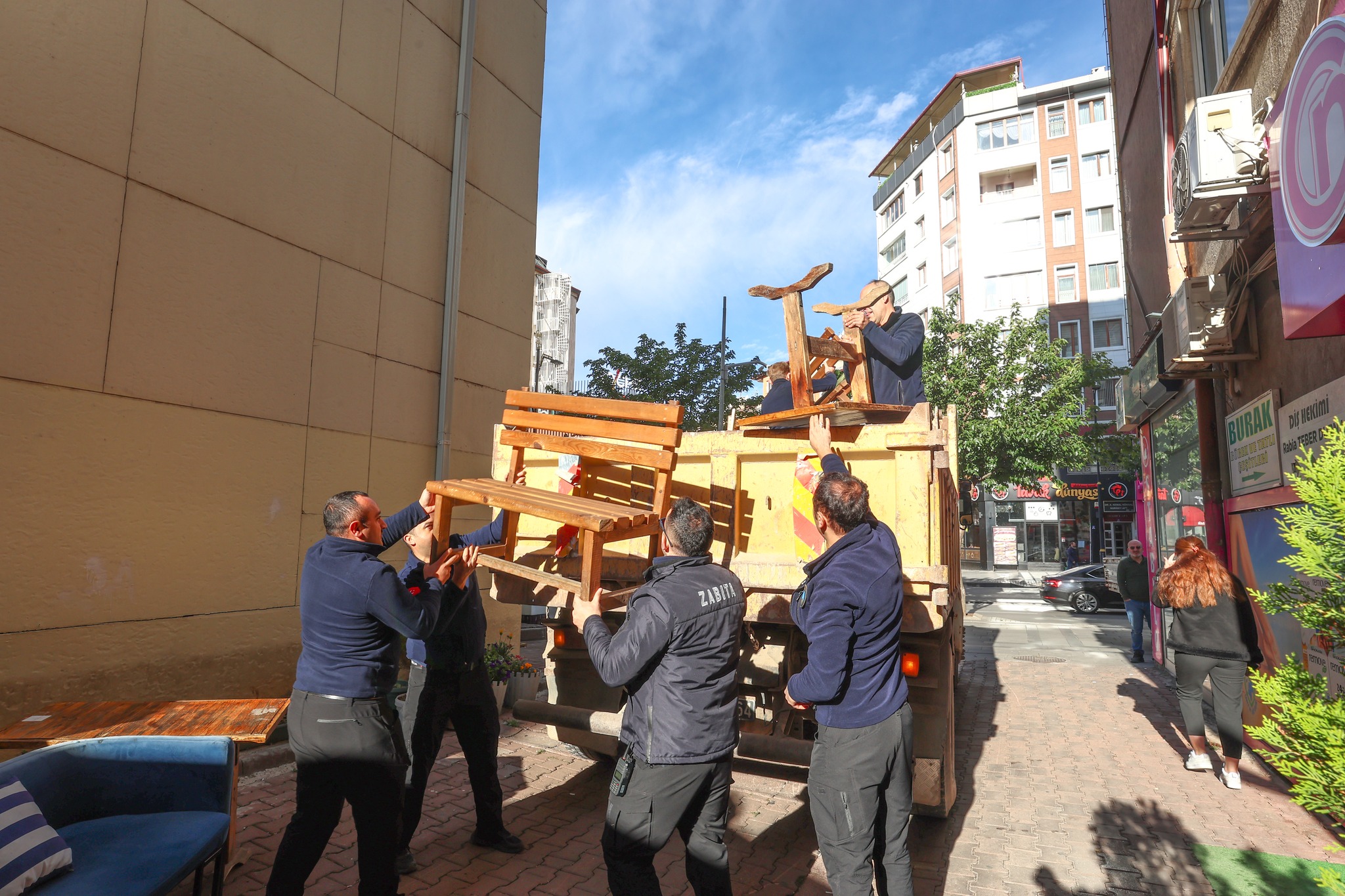 Sivas’ta Kaldırım İşgaline Geçit Yok