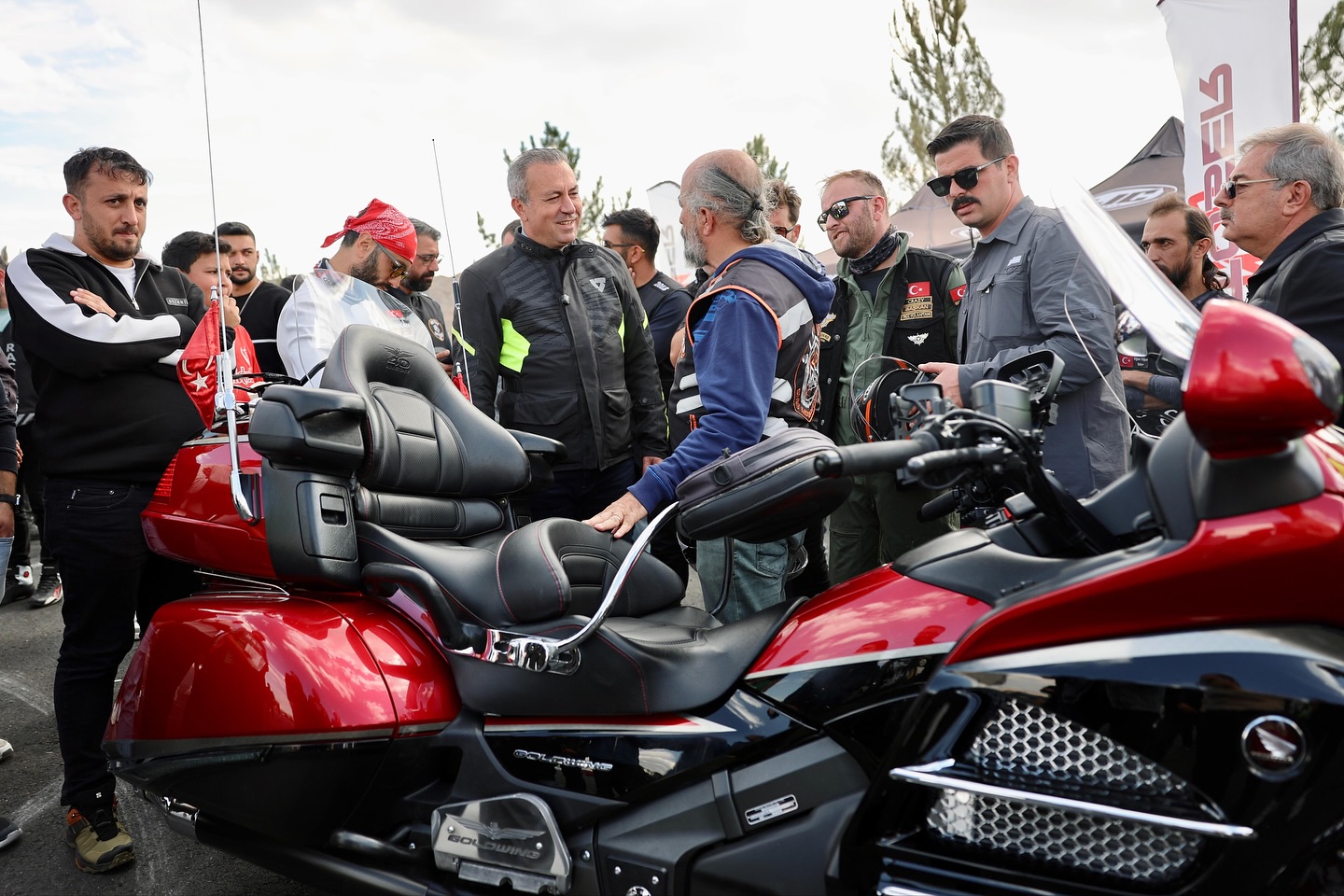 Sivas’ta Motosiklet Tutkunları Drift Alanında Buluştu