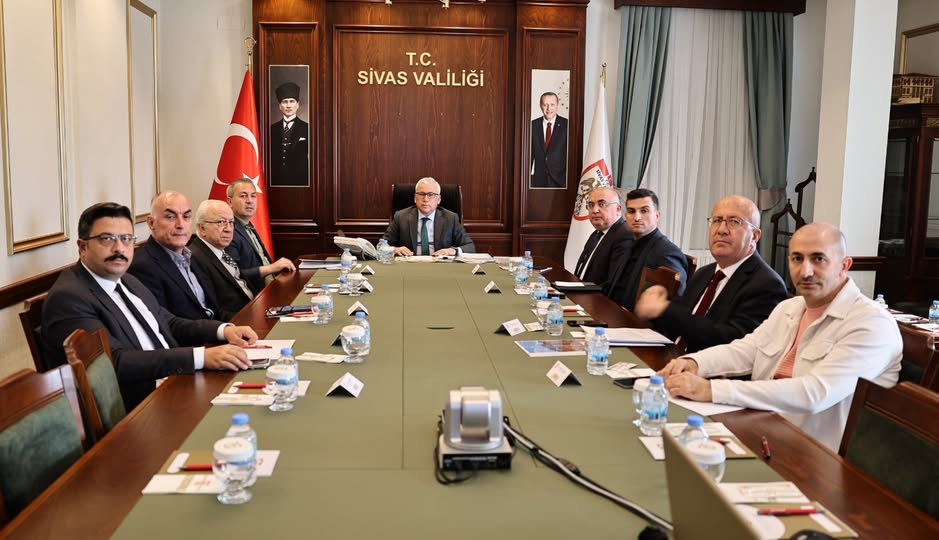 Sivas’ta Turizm Master Planı Değerlendirme Toplantısı Gerçekleştirildi