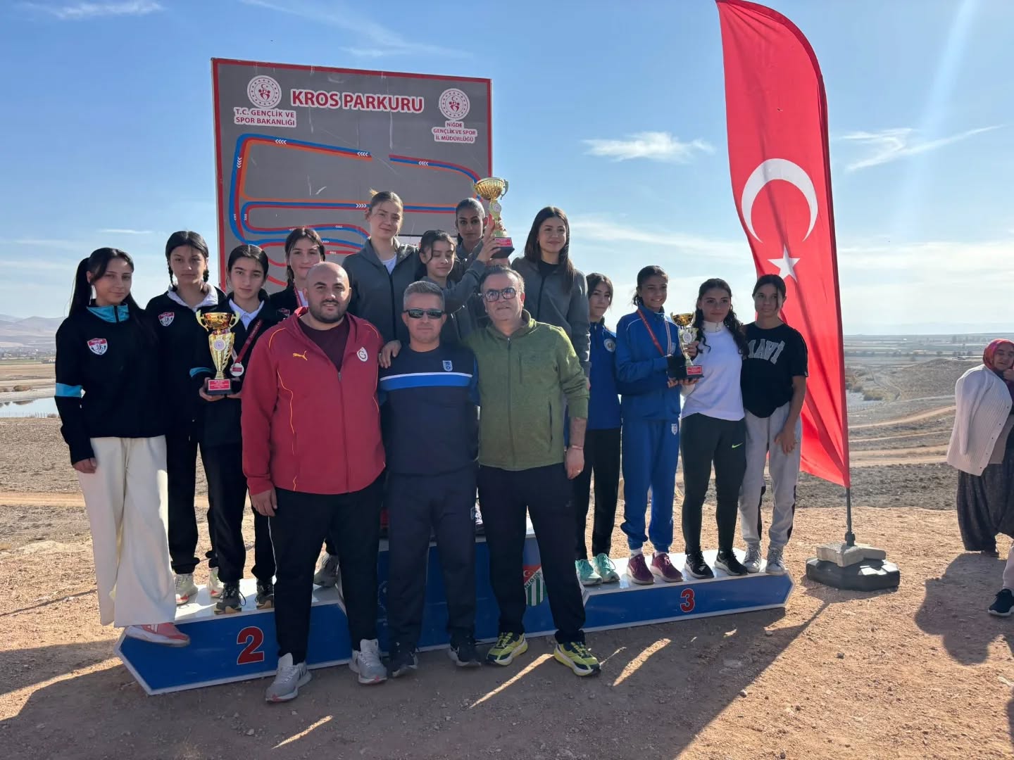 Kurumlar Kros Ligi U16 Kızlar 2000 Metre Katagorisinde Sivaslı Sporcularımızdan Başarı Geldi