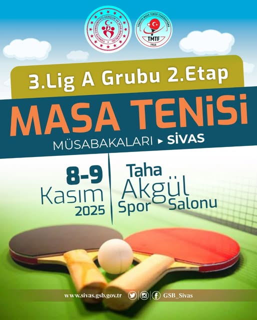 Masa Tenisi Müsabakaları Sivas