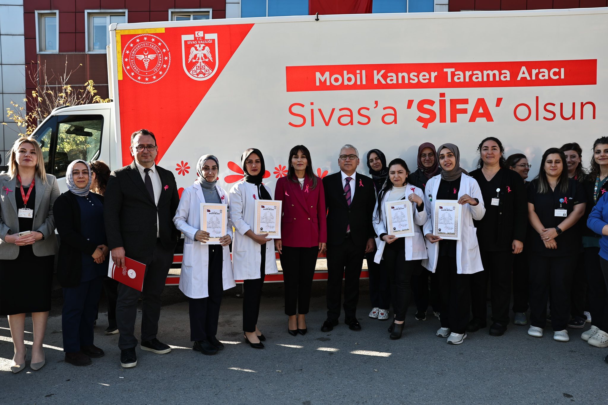 Mobil Mamografi Aracıyla Erken Teşhiste Büyük Başarı Sivas’ta Tarama Sayısı %148 Arttı