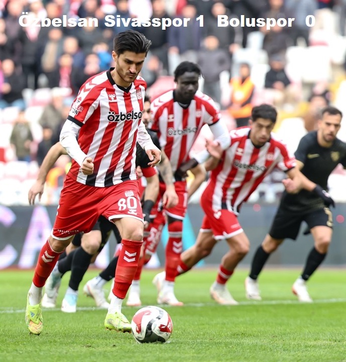 Özbelsan Sivasspor 1 Boluspor 0