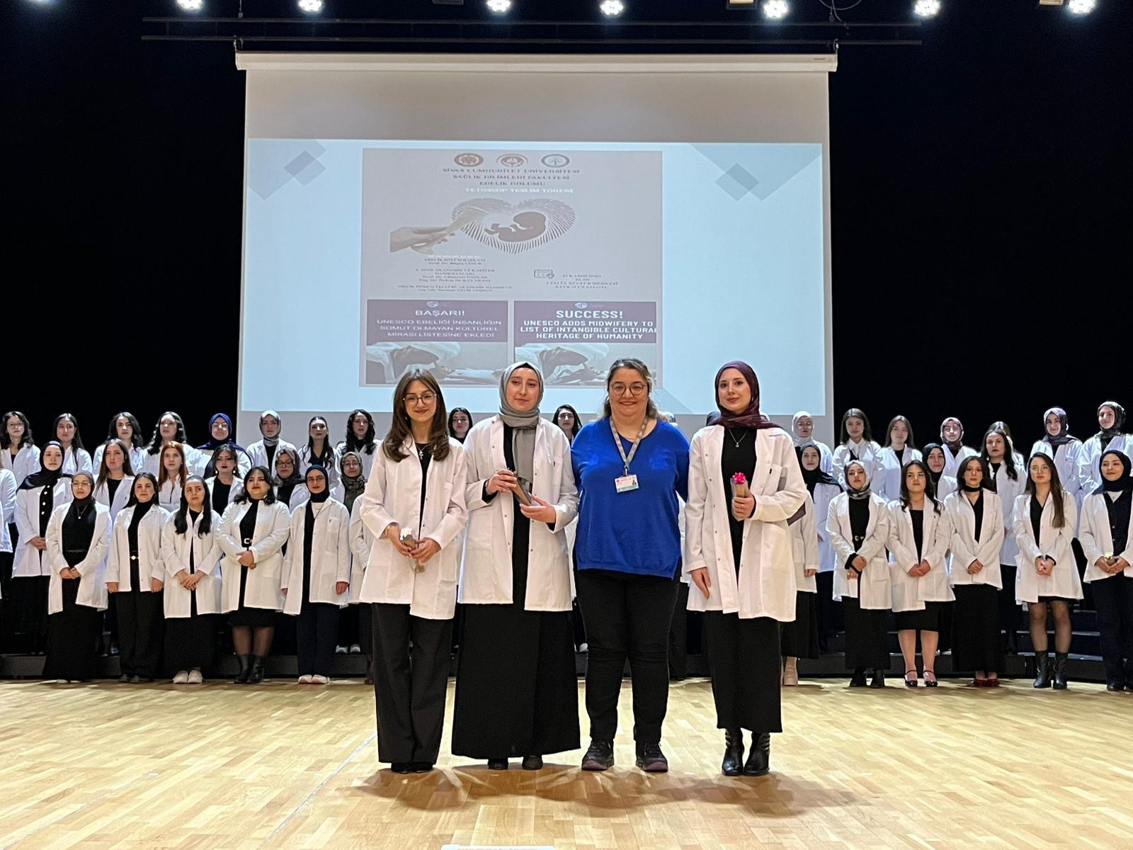 Ebelik Bölümü “Fetoskop Teslim Töreni” 4 Eylül Kültür Merkezi’nde Gerçekleştirildi