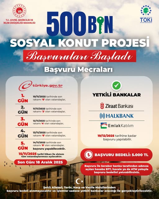 Yüzyılın Konut Projesi Başladı!