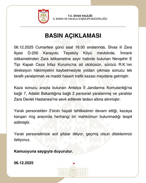 Basın Açıklaması | 06.12.2025