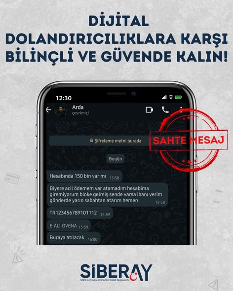 Dijital Dolandırıcılığa Karşı Dikatli Olalım