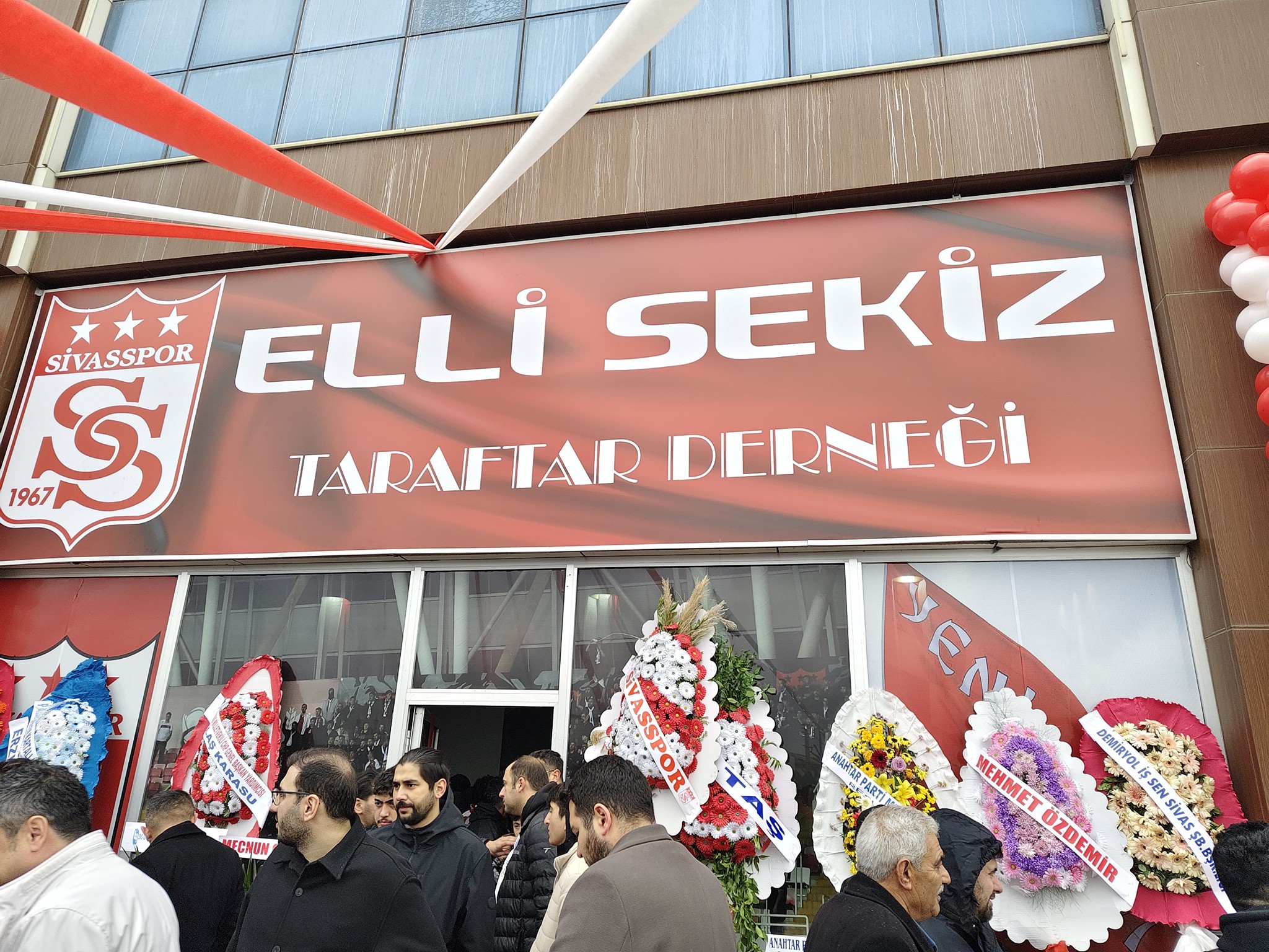 Sivas’ta Elli Sekiz Taraftar Derneği Hizmete Açıldı.
