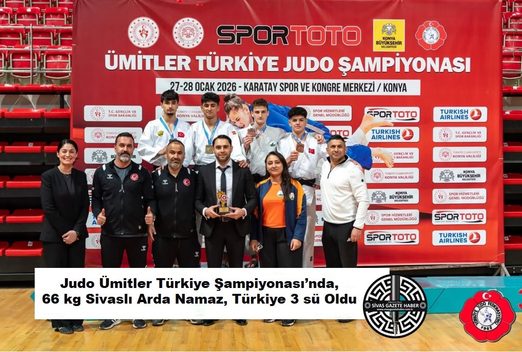 Judo Ümitler Türkiye Şampiyonası’nda, Arda Namaz Türkiye 3 sü Oldu