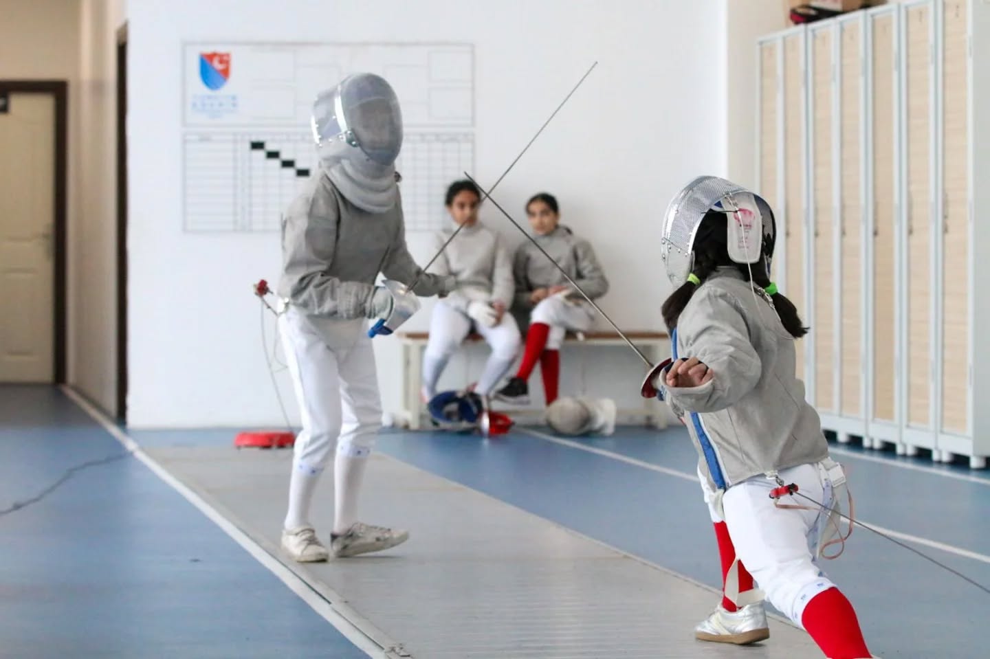 Sivas’ta U10 – U12 – U14 Kılıç Eskrim İl Seçmeleri Olimpik Yüzme Havuzu Eskrim Salonu’nda Gerçekleştirildi.