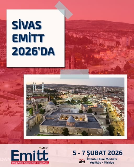 Tarihi Dokusu, Kültürel Zenginliği ve Özgün Destinasyon Kimliğiyle Sivas, Emitt2026’da Yerini Alıyor.