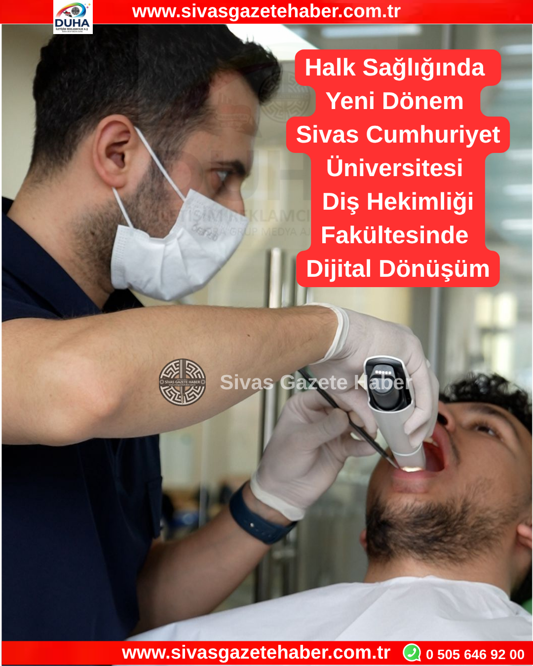 Sivas Cumhuriyet Üniversitesi Diş Hekimliği Fakültesinde Dijital Dönüşüm