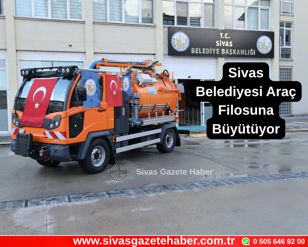Sivas Belediyesi Araç Filosuna Büyütüyor