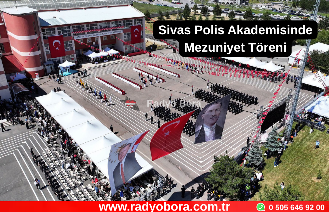 Sivas Polis Akademisinden Polis Adayları Mezuniyet Oldu