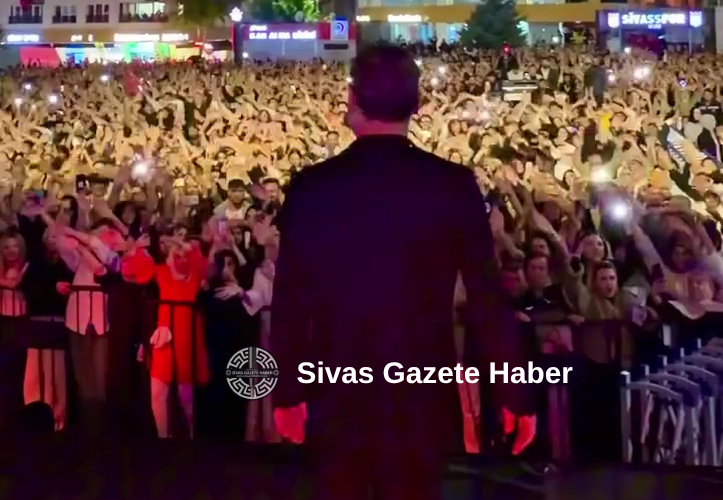 Ferhat Göçer Sivas Kongresinin 107. Yıldönümünde Sivas’da unutulmaz Bir gece Yaşattı Konser İçin Sivas Adeta Akın Etti