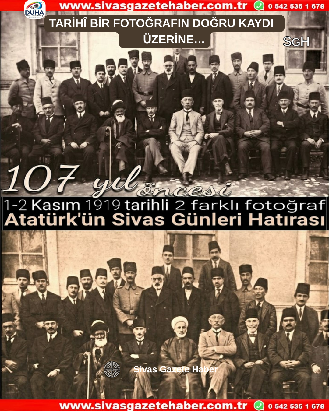 TARİHÎ BİR FOTOĞRAFIN DOĞRU KAYDI ÜZERİNE…